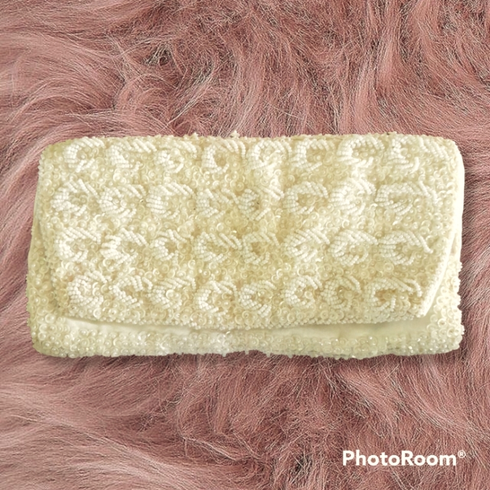 LA Regale Ltd Handmade Beaded Clutch